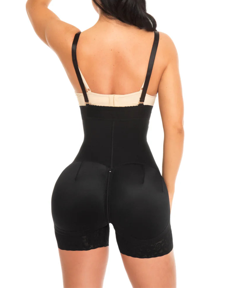 Faja Strapless con Cierre Media Pierna Ref.1376