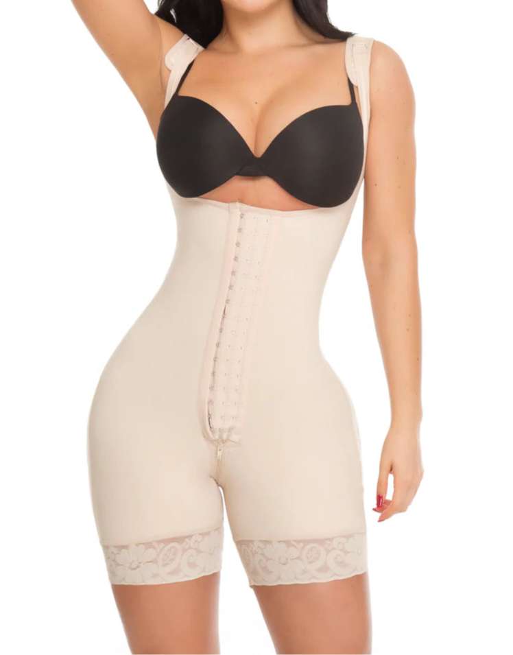 Faja Corta Suave con Tirante Ref.1411