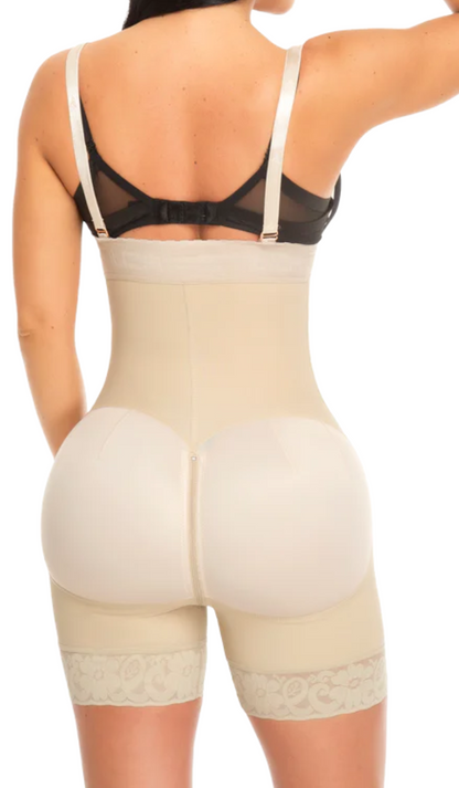 Faja Strapless con Cierre Media Pierna Ref.1376