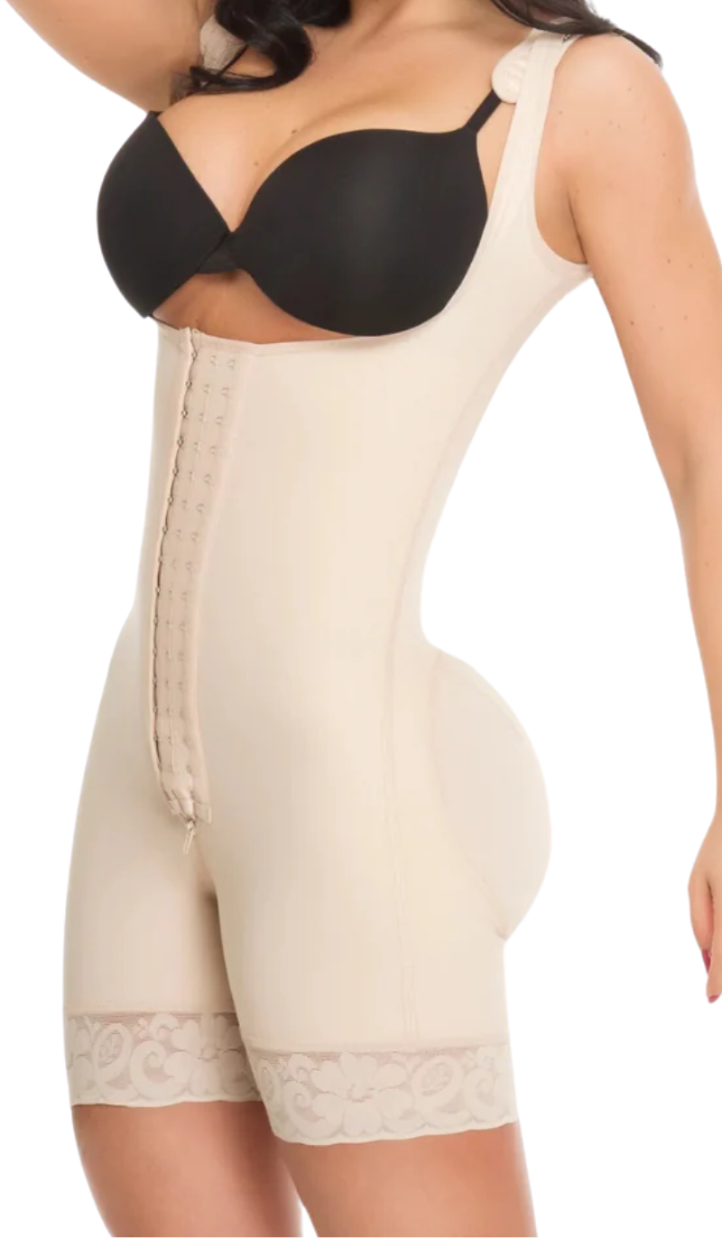 Faja Corta Suave con Tirante Ref.1404